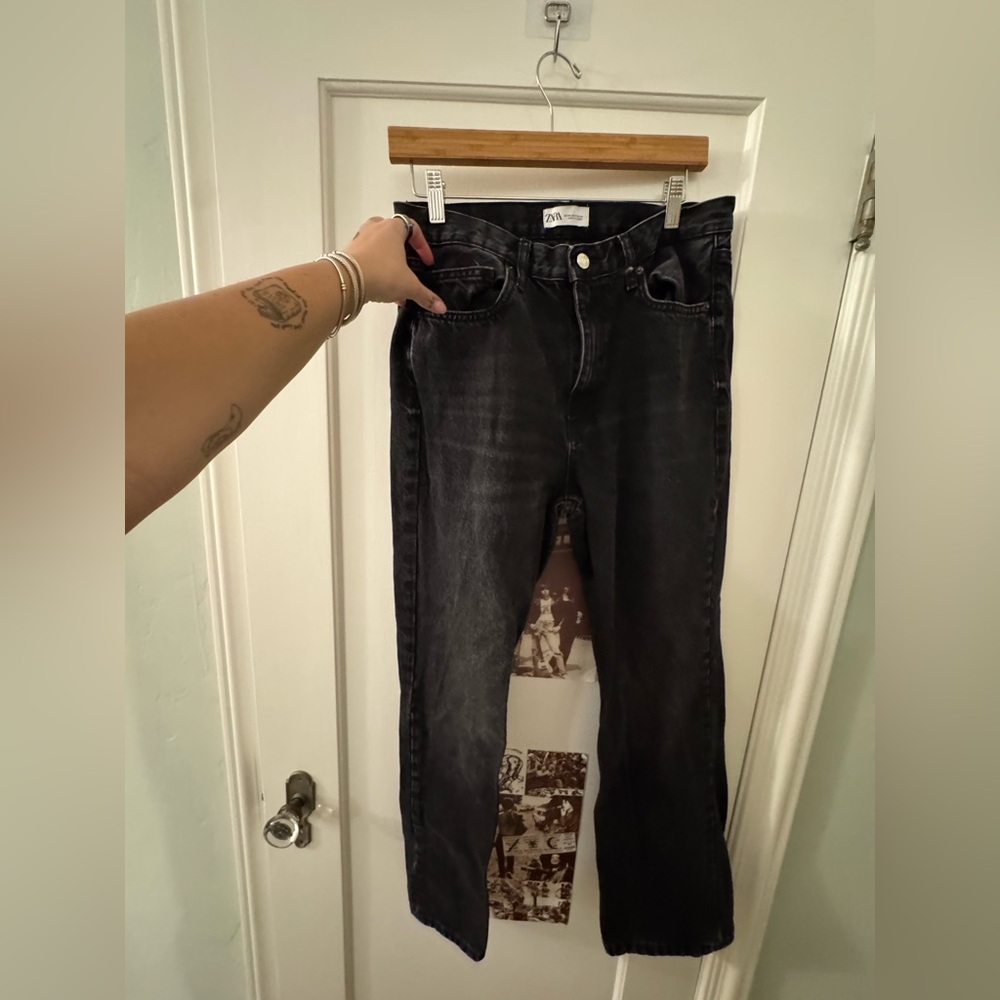 Zara Women's Black Jeans